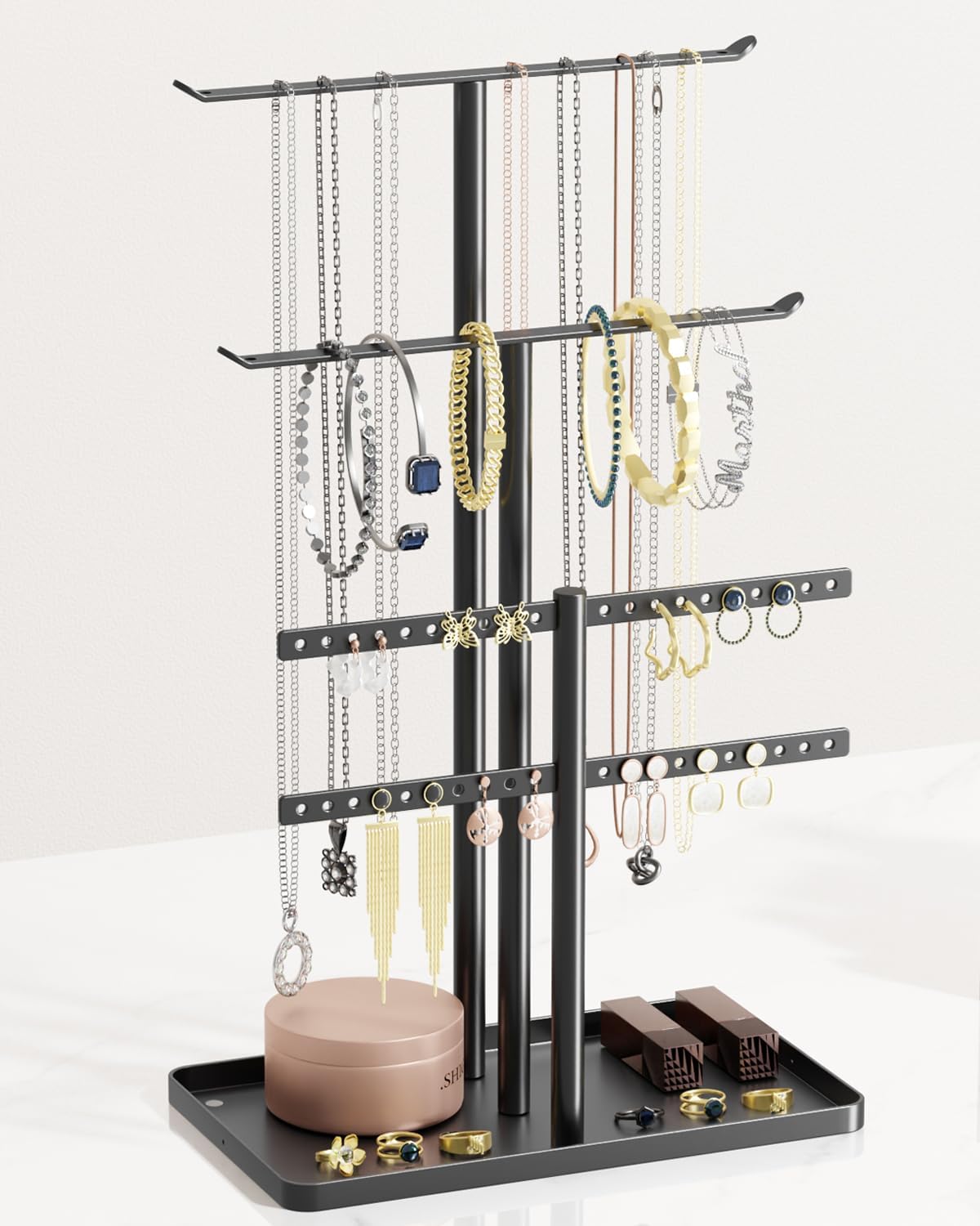 Jewelry Stand, Jewlery Holder, Jewlery Organizer, Jewelry Hanger-14.5 Jewelry Stand, Jewlery Holder, Jewlery Organizer, Jewelry Hanger-14.5